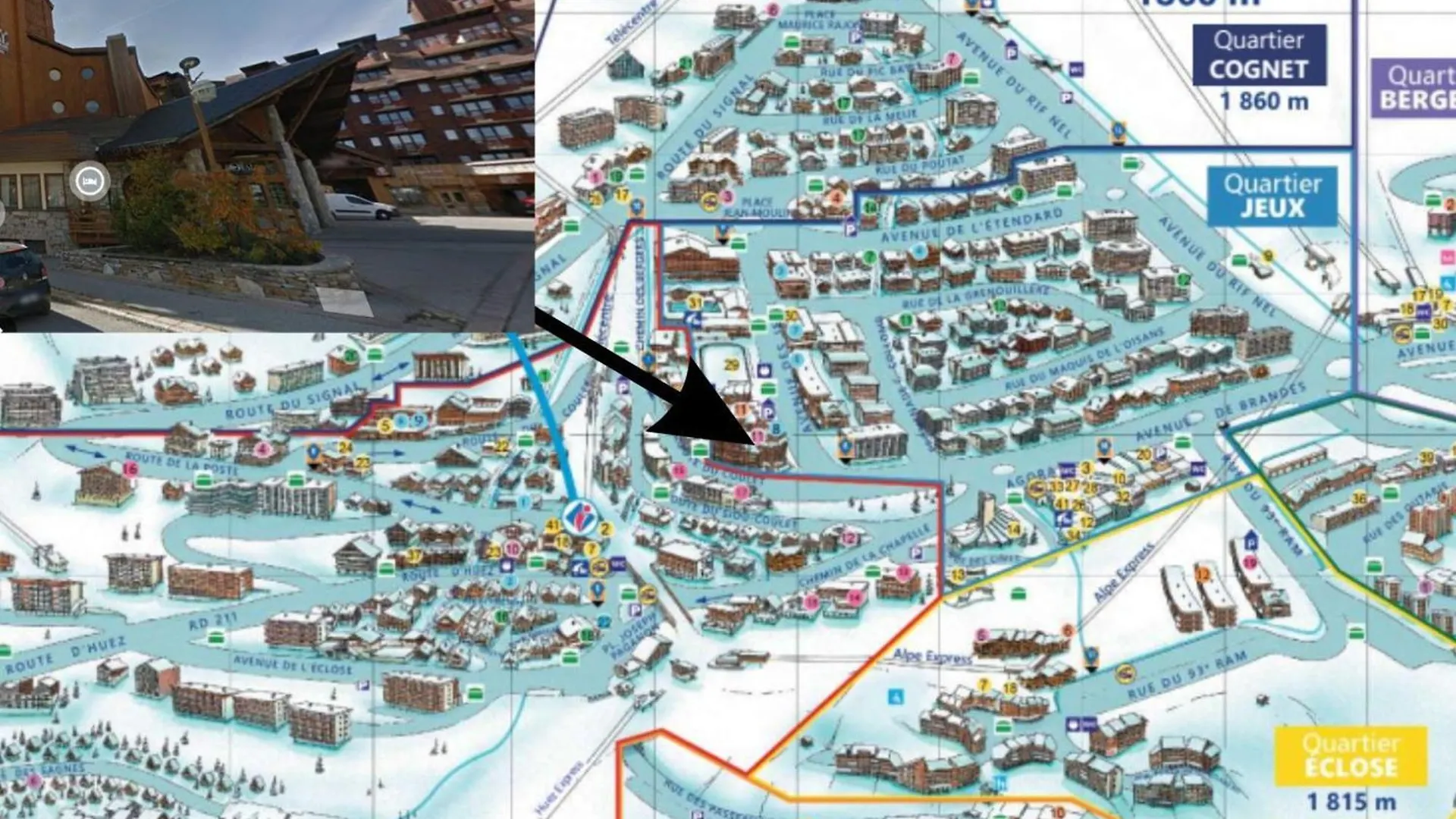 Apartmán Appartement Cosy A L'Alpe D'Huez - 4 Pers, Balcon, Animaux Admis - Fr-1-645-13